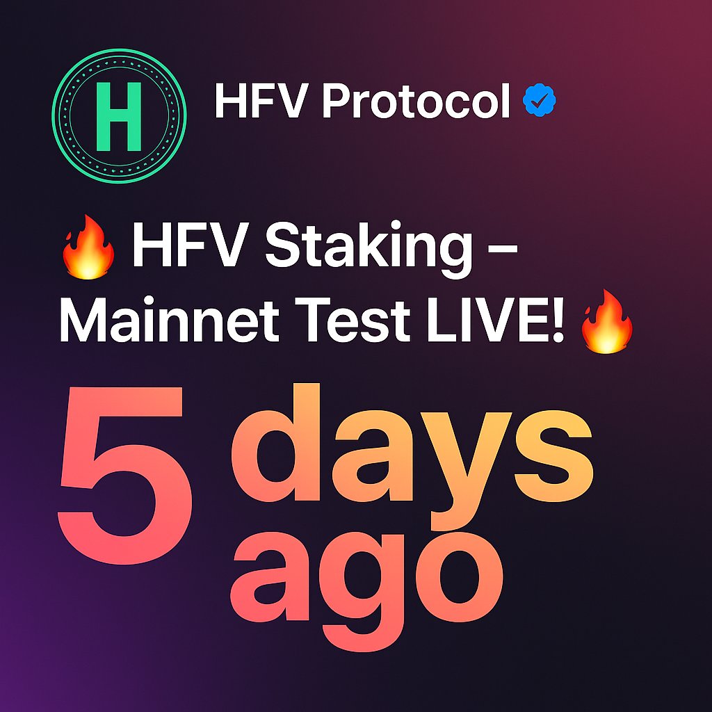 HFVProtocol's tweet image. @HFVProtocol 
#crypto
#airdrop