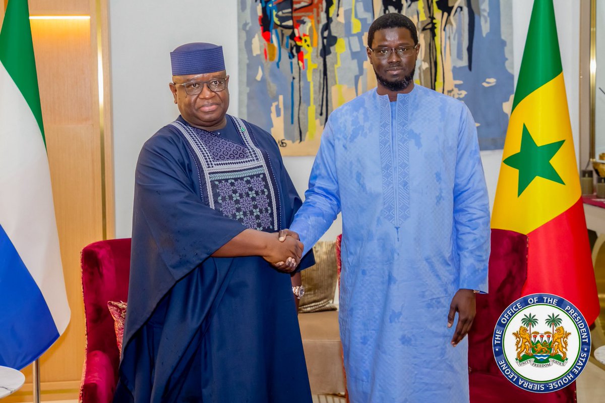 Today in Senegal, I had a very constructive meeting with His Excellency Bassirou Diomaye Faye, <a href="/PR_Diomaye/">Bassirou Diomaye Faye</a>. My working visit to the subregion as Chairperson of the ECOWAS Authority of Heads of State and Government has truly highlighted our shared commitment to reinforcing our