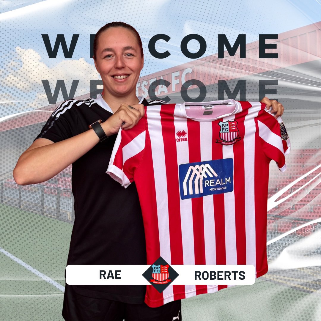 ✍🏻 𝗥𝗼𝗯𝗲𝗿𝘁𝘀 𝗶𝘀 𝗥𝗲𝗮𝗱𝘆..

We would like to welcome Rae Roberts to The Len Salmon Stadium!

Rae joins up with Alex’s Team after playing Tier 4 football last season with London Seaward!

#UpTheBowers