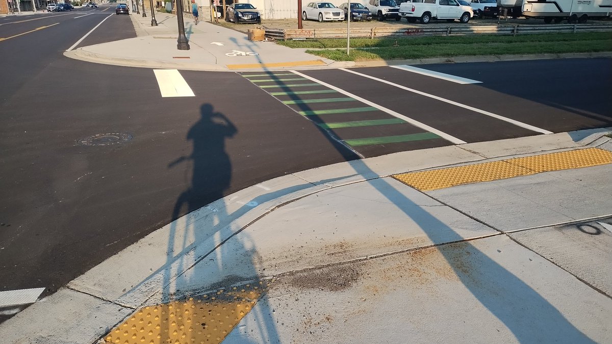 I still can't believe they legalized blocking the crosswalk
