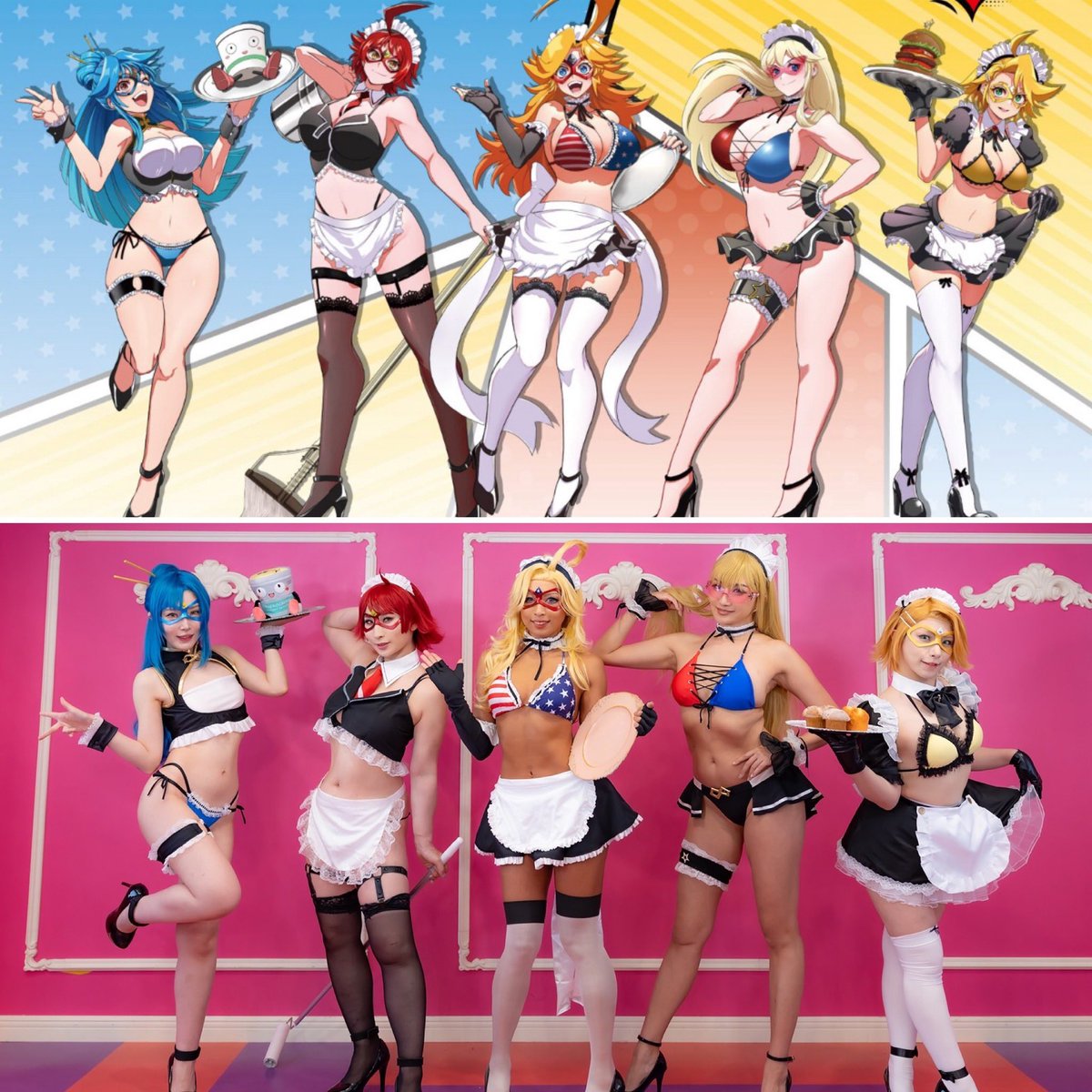 Kamen America (仮面アメリカ) (@kamenamerica) on Twitter photo Life imitates art!😱
<a href="/kissy_696/">きっしー(kissy)</a> <a href="/red_theresia/">テレジア🌞 C106①東7W35a②西2く16b</a> <a href="/kishico/">キシコ@C106土曜東W34b</a> <a href="/zebra_zx10r/">川崎優 C106①東W34a/②西く05b 8/31 CH42 N04</a> <a href="/tasuku0127/">佑@衣装修羅場(ミニ)</a> are at COMIKET this weekend, along with 20+ other KAMEN AMERICA DOUJINSHI artists! The party starts in just a few hours!
medicos-e.net/newsdetail/kam… Life imitates art!😱
<a href="/kissy_696/">きっしー(kissy)</a> <a href="/red_theresia/">テレジア🌞 C106①東7W35a②西2く16b</a> <a href="/kishico/">キシコ@C106土曜東W34b</a> <a href="/zebra_zx10r/">川崎優 C106①東W34a/②西く05b 8/31 CH42 N04</a> <a href="/tasuku0127/">佑@衣装修羅場(ミニ)</a> are at COMIKET this weekend, along with 20+ other KAMEN AMERICA DOUJINSHI artists! The party starts in just a few hours!
medicos-e.net/newsdetail/kam…