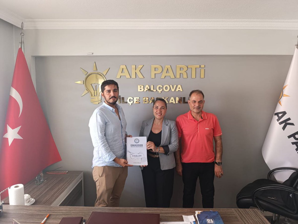 📍 EMADDER – AK Parti İzmir Balçova İlçe Başkanlığı Ziyareti

Emeklilikte Adalet Derneği (EMADDER) İzmir İl Yönetimi, AK Parti Balçova İlçe Başkanı Sayın Oğuzhan Bizkevelci’yi makamında ziyaret etmiştir.

Ziyarette, kademeli emeklilik uygulamasında yaşanan adaletsizlikleri içeren