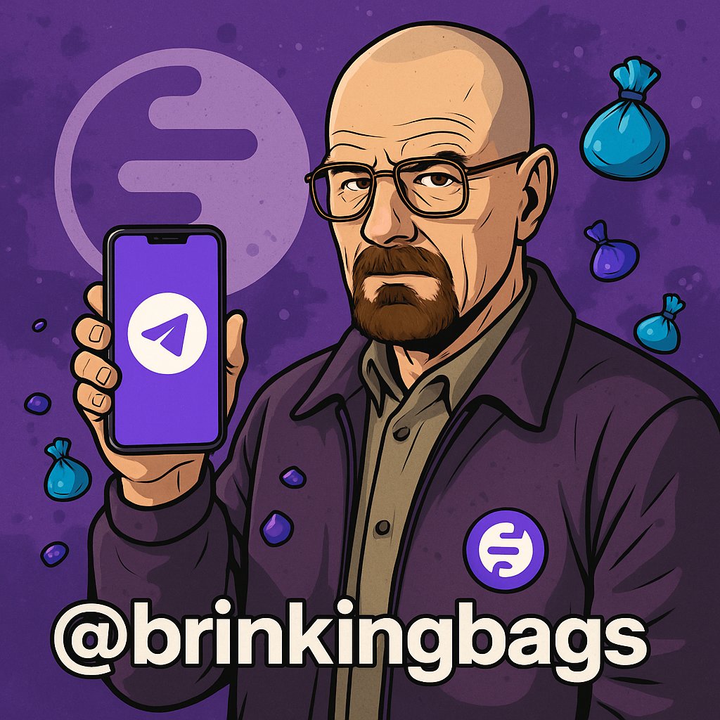 BrinkingBags's tweet photo. You asked for it… here’s the official Brinking Bags Telegram 💎
👉 https://t.co/U43bkAqoXe https://t.co/crCOW68eKk