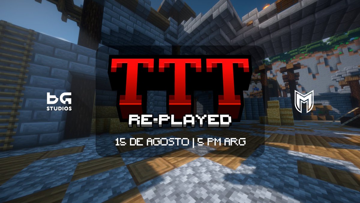 ¡HOY ES EL TTT RE-PLAYED! 🔪

Y aún siguen habiendo varios cupos...

Para jugar deberás reaccionar a un mensaje en el discord de la comunidad.
bangame.tech/discord

Requisitos para participar:  
- ❤ y 🔁
- Follow ✅