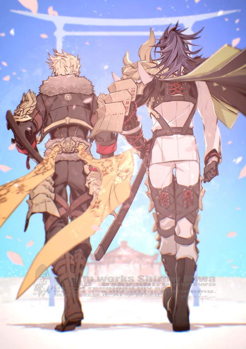 八月十六日
おめでとう、ありがとう🌸🌸
（来年は三池の十周年ですねえ……）