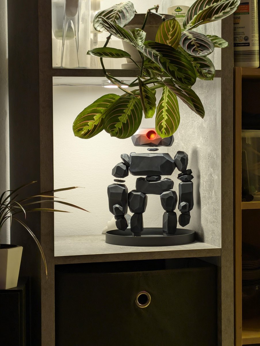 I made a 3D printed Stone Golem from Risk of rain for my gf as a birthday gift. Figurine is around 23cm tall and it took me around 150h to make it. <a href="/RiskofRain/">Risk of Rain</a>