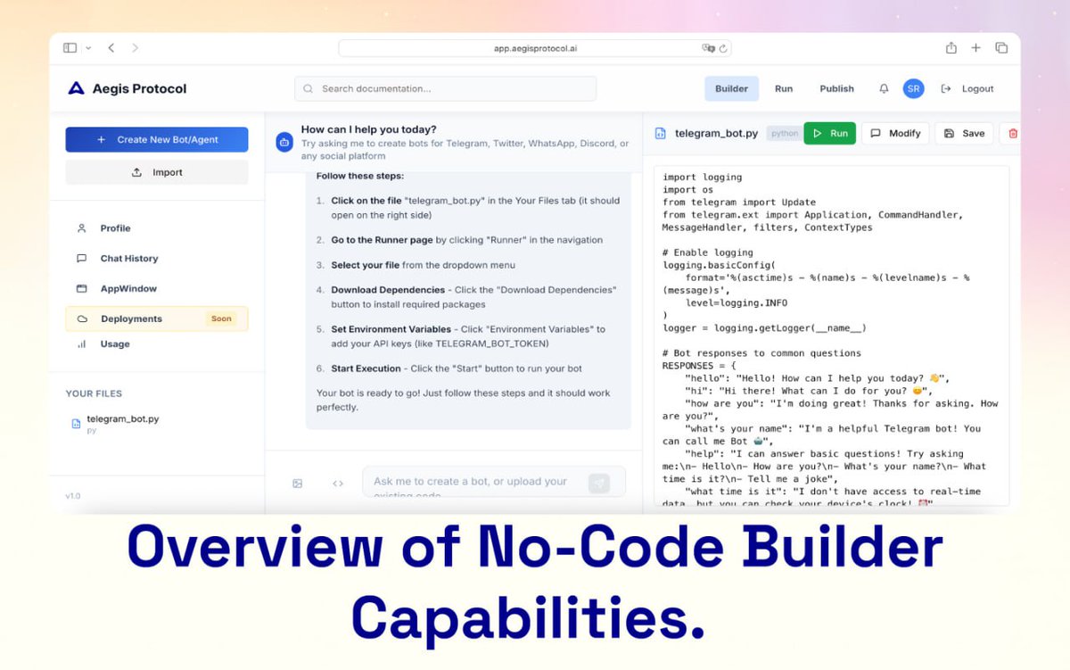 GM Droids! 

Ever wondered what our No-Code Builder will be able to do and how will it look like? 

Here is a little sneak-peek. 👀

A dawn of new AI Agents Era is coming.