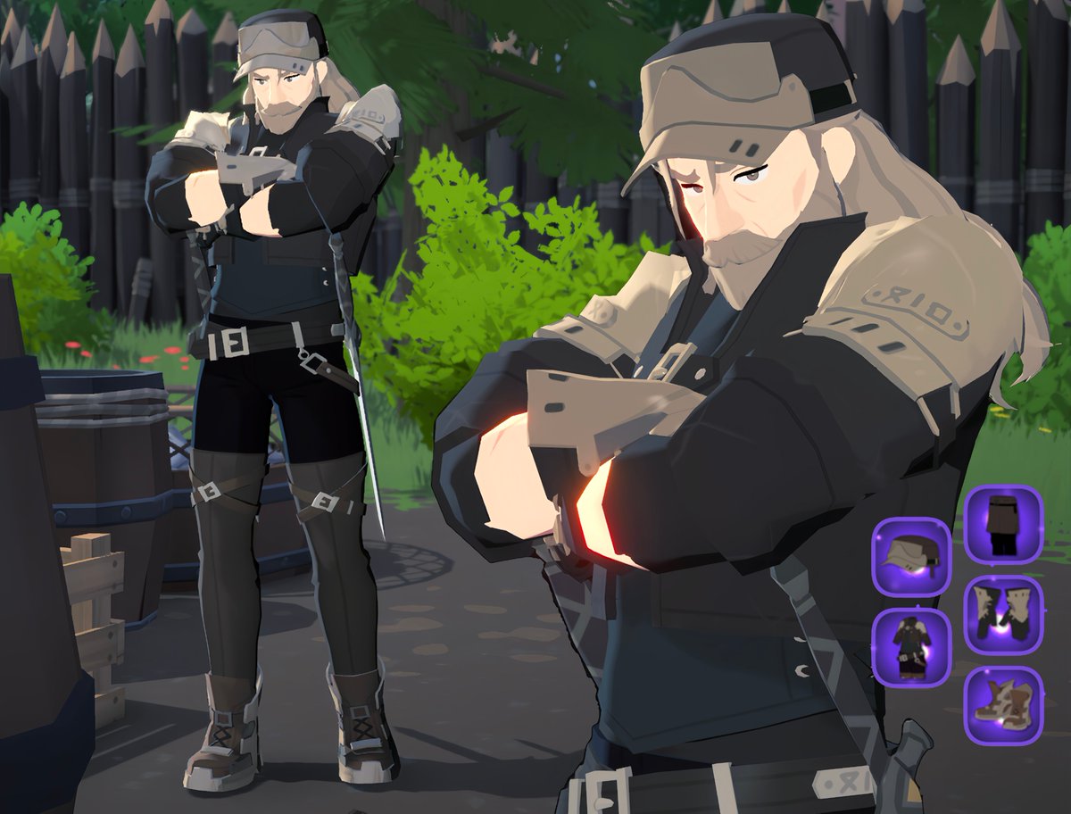 전클래스 옷 세트입기 듀블도 완성 ⚔️