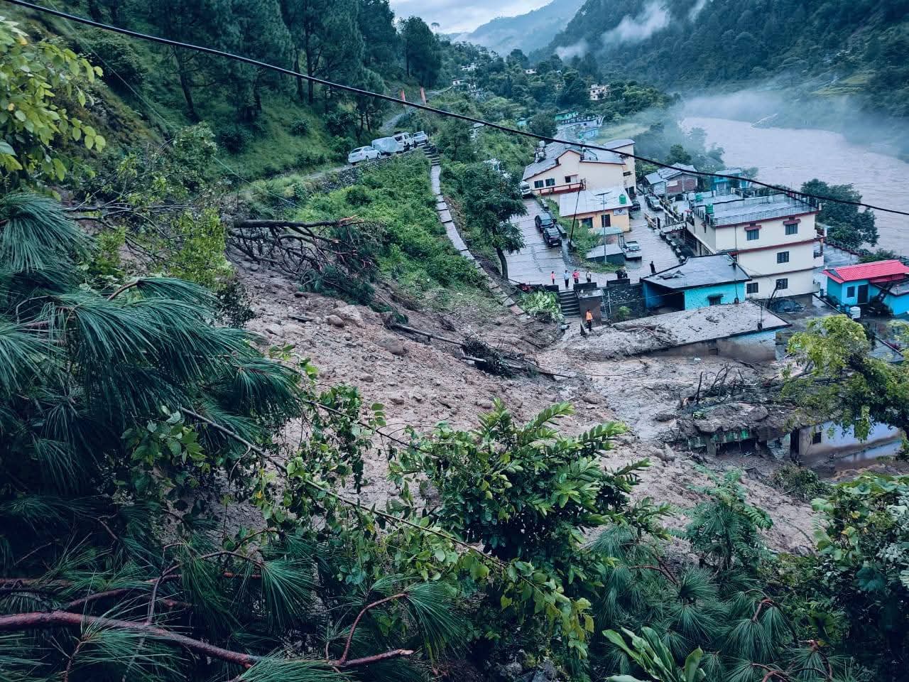 (After Dharali-Cloudburst in Tharali-a Girl Died