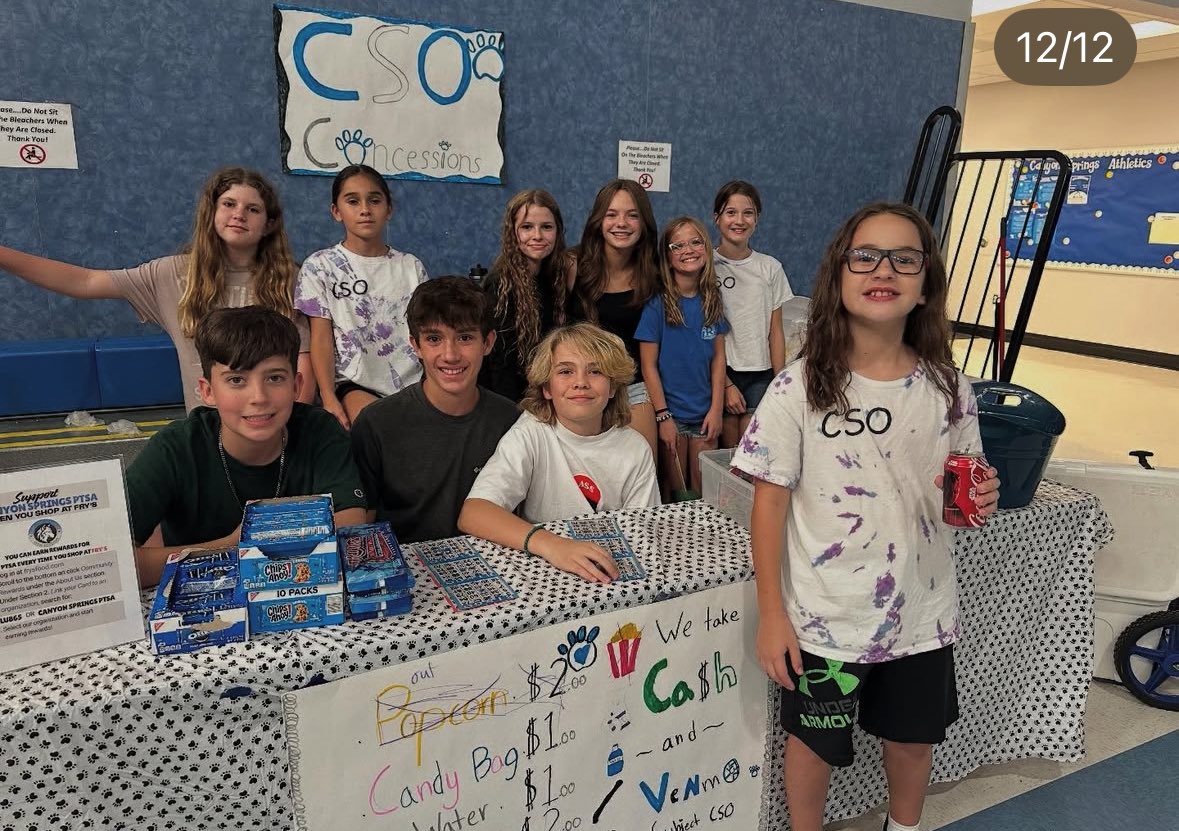 jaimehansendvu1's tweet photo. Our CSOs teamed up with PTSA at Bingo Night! These STEM-focused student leaders are raising funds to support STEM programs, promote STEM in our community, & make field trips possible. So proud of their leadership! #azstemeducation #STEMleaders #AZSchools @CanyonSpringsDV @DVUSD https://t.co/H2eP6p0Tsj