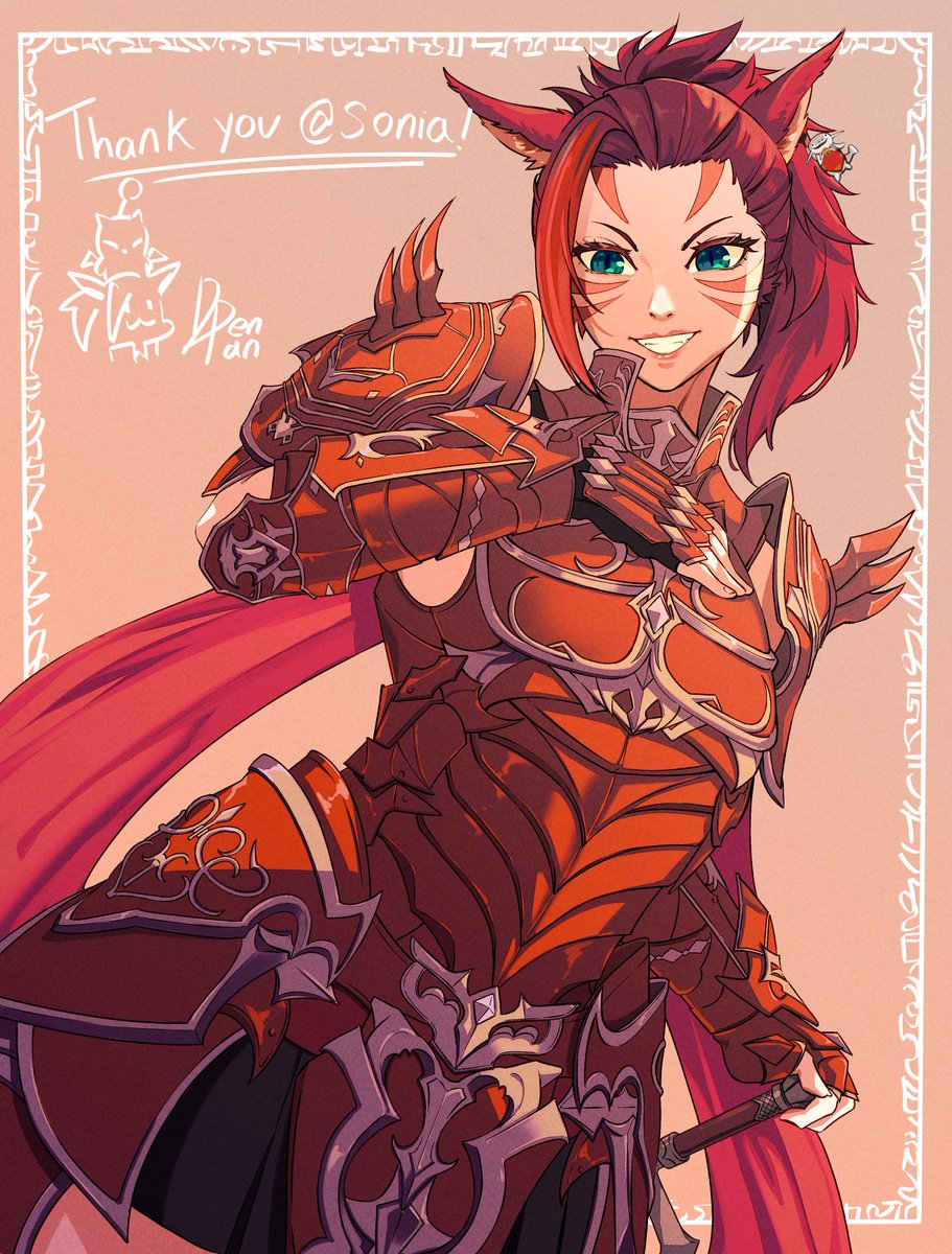 commission for <a href="/TeleportingAbra/">Sonia</a> thank you for requesting me and sorry for the wait armors hard🙇‍♂️