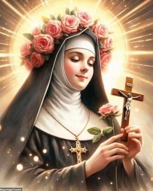 AlexThe_First's tweet photo. Saint of the Impossible, St Rita🌞 https://t.co/R4MVnZWSgA