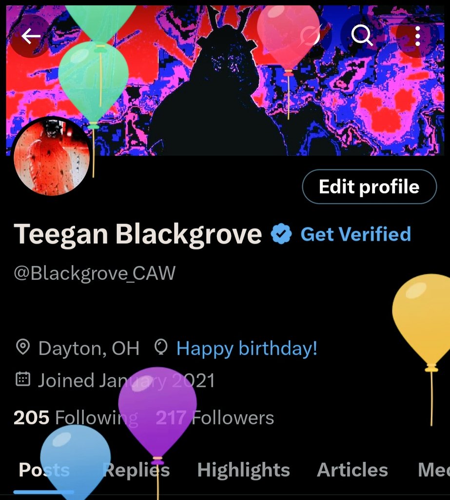 Teegan Blackgrove (@blackgrove_caw) on Twitter photo It be my birthday ๐ฅณ It be my birthday ๐ฅณ