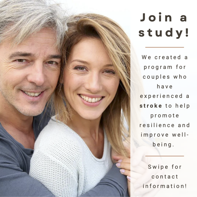 UspringResearch's tweet photo. Have you or your partner had a stroke between 3 mos &amp; 3 yrs ago? 🧠

Join our FREE, AT-HOME program for couples coping with stroke.

Please share with your networks if you are a healthcare professional. Recruitment for the program is ongoing.

#ReimagineLifeAfterStroke https://t.co/vHnp3KCxNM