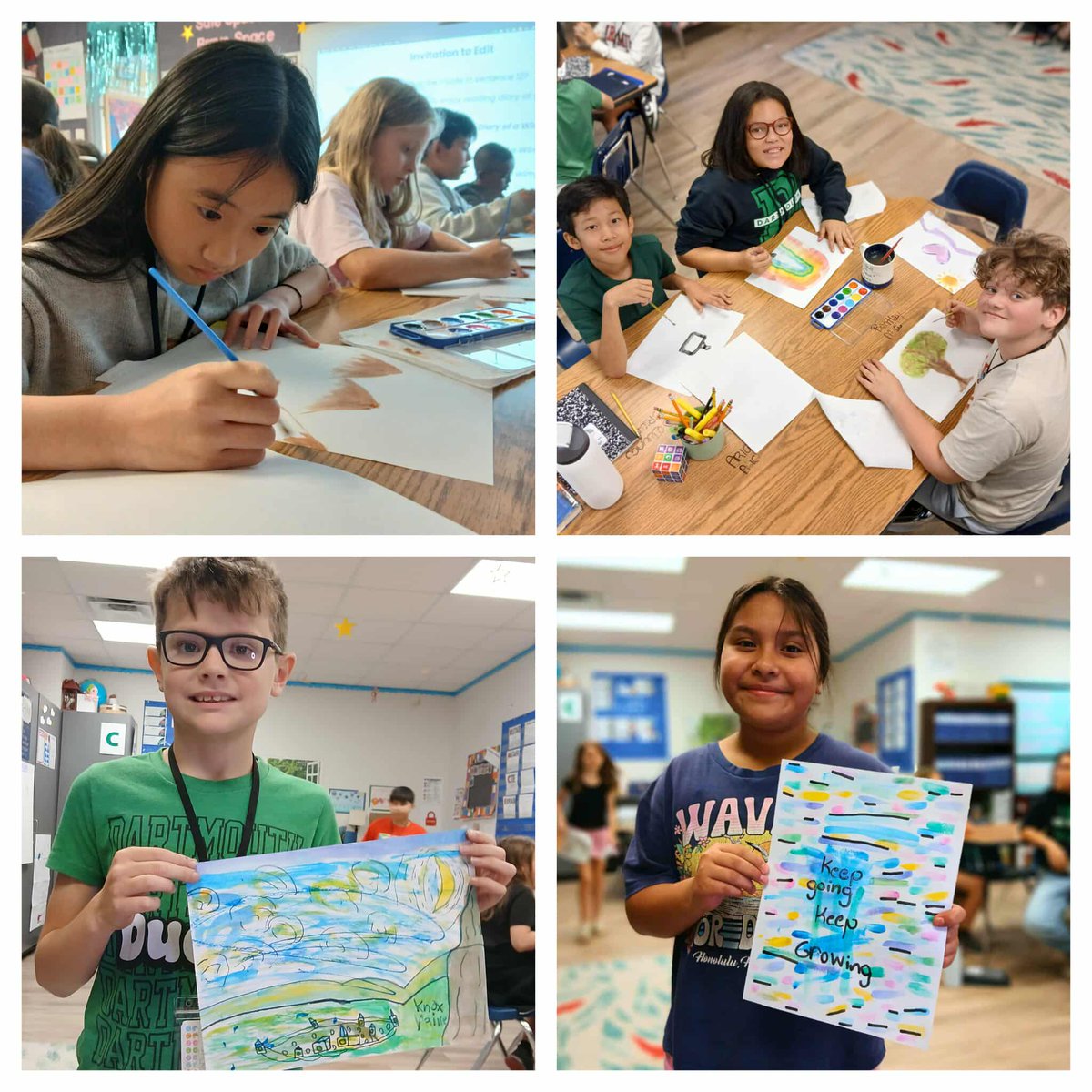 MsGeorges119's tweet photo. 5th grade had a blast with team building and establishing routines to set us up for growth @DmeElemRisd.  We've enjoyed reading a bit of Sherlock Holmes, while refreshing our reading comprehension skills, spending time in our writing journals, and diving into PEGS. #RISDDreamBig https://t.co/CMdAt1Niys