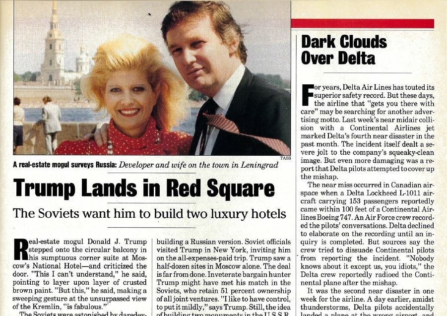 Perhaps 1987 was the start of the Russia hoax?