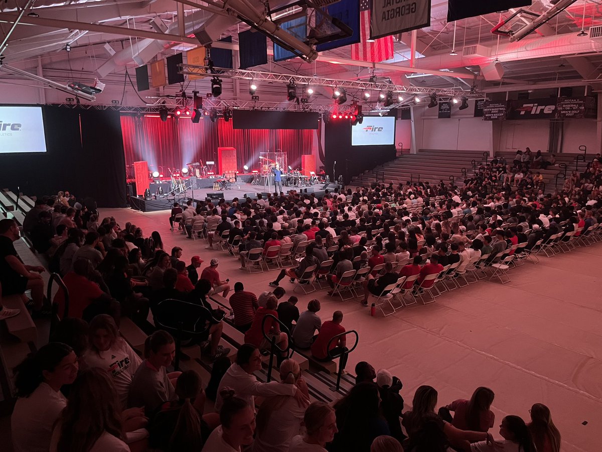 Drew Watson (@drewwatsonad) on Twitter photo First athletic chapel of the year tonight at The Furnace! Thankful to pastor <a href="/peterreeves23/">Peter Reeves</a> for spending some time with the #FireFamily tonight! #FueltheFire First athletic chapel of the year tonight at The Furnace! Thankful to pastor <a href="/peterreeves23/">Peter Reeves</a> for spending some time with the #FireFamily tonight! #FueltheFire