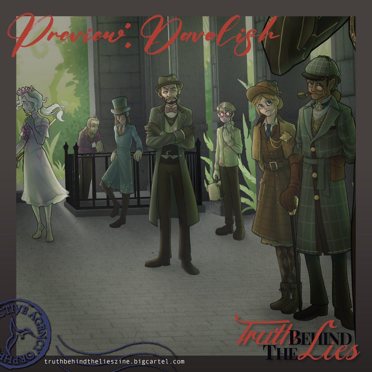 TandIZineIDV's tweet photo. Still deciding whether or not take the plunge on Truth Behind the Lies? Check out these previews for the stellar pieces within the zine! (2/9)

1- @coralberi 2- @cucumbersouffle 3- @/davolish 4- @Evaneris https://t.co/U3jGMYaMGq