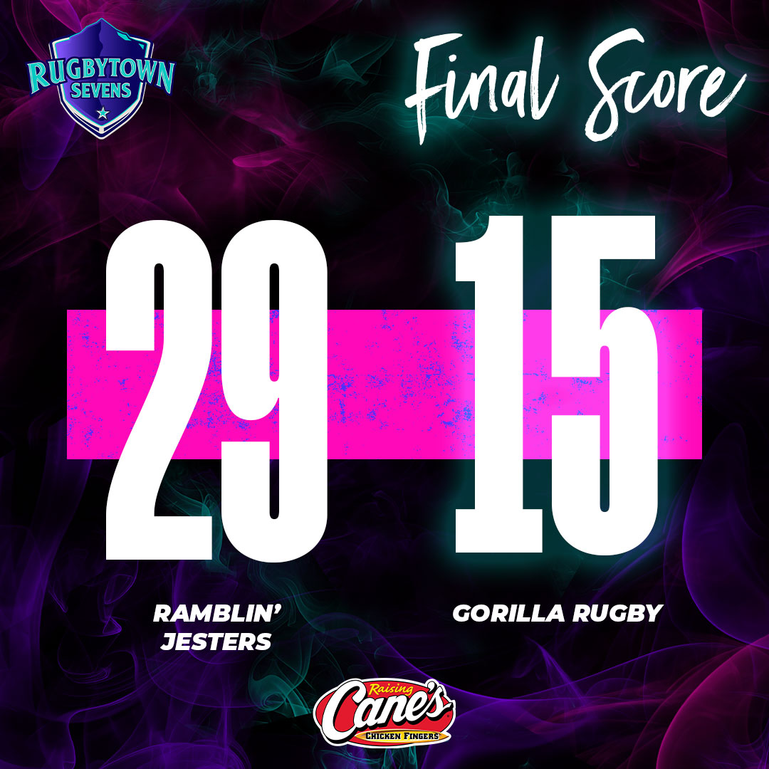 RugbyTown USA (@rugbytown_usa) on Twitter photo The <a href="/RamblinJesters/">The Jesters</a> improve to 2-0 on Day 1!
Tune in ๐
๐บ: RugbyTownUSA.com
#RT7s | #RugbyTown7s | <a href="/raisingcanes/">Raising Cane's</a> The <a href="/RamblinJesters/">The Jesters</a> improve to 2-0 on Day 1!
Tune in ๐
๐บ: RugbyTownUSA.com
#RT7s | #RugbyTown7s | <a href="/raisingcanes/">Raising Cane's</a>