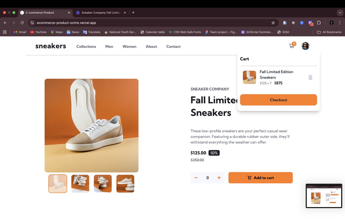 Callmii_hems's tweet photo. Built an e-commerce site, told myself I wouldn't buy anything but oops 🤭… React and TS made me do it 
Thanks for your guidance @setemiojo 

#AltschoolFE #Altschool24 https://t.co/memjyWtia7