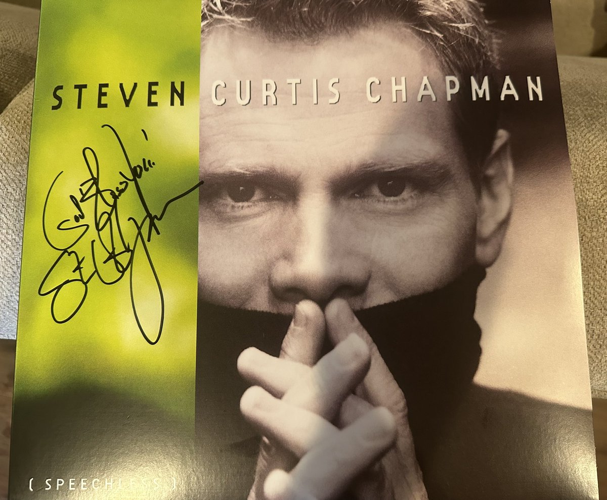 Tim Edwards (@timedwa39133286) on Twitter photo What a great Friday gift. Was surprised it was signed, I didn’t know if I ordered in time. Will be spinning it all weekend. If you haven’t ordered, get it now! Great album. <a href="/StevenCurtis/">Steven Curtis Chapman</a> What a great Friday gift. Was surprised it was signed, I didn’t know if I ordered in time. Will be spinning it all weekend. If you haven’t ordered, get it now! Great album. <a href="/StevenCurtis/">Steven Curtis Chapman</a>