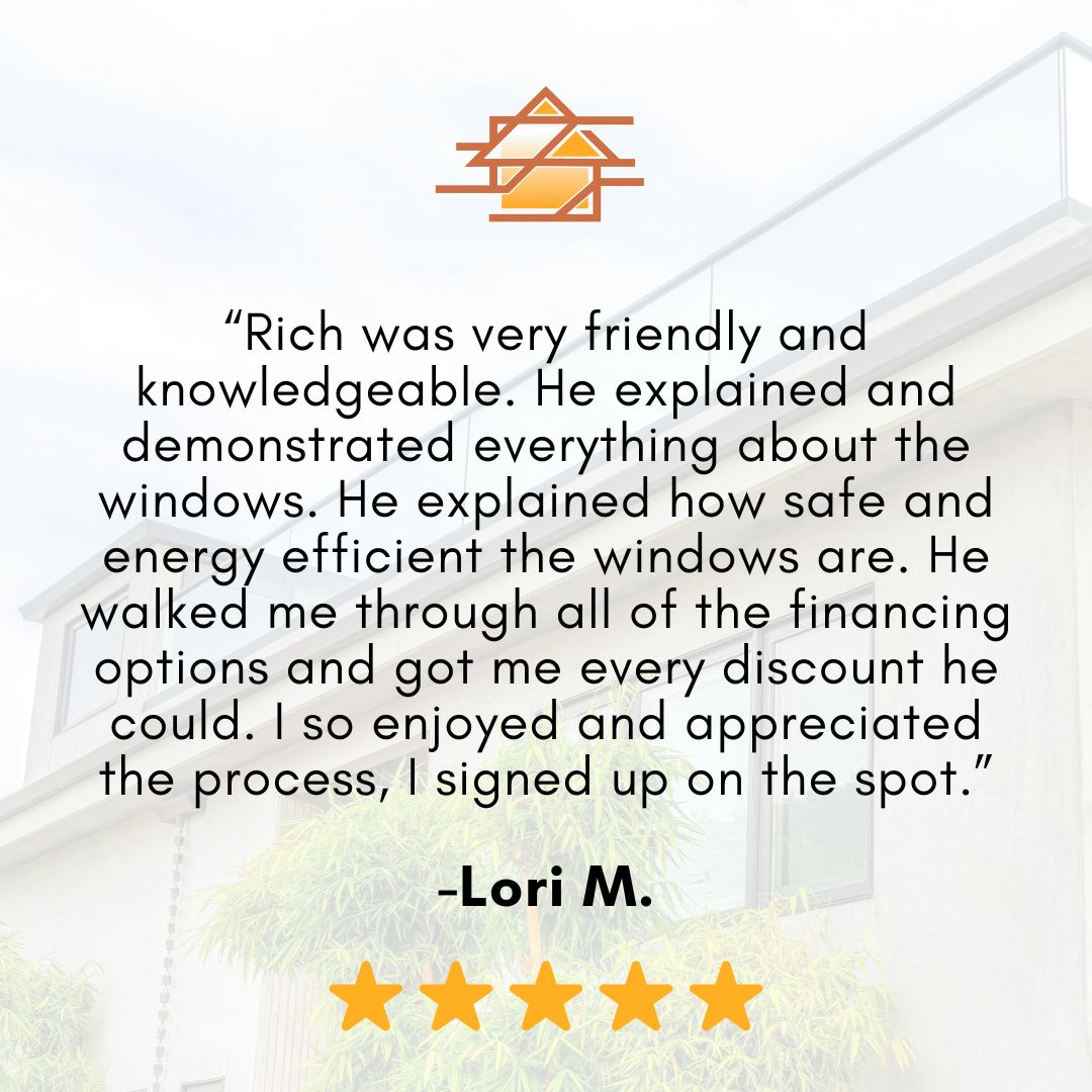 SelectHomeImpr1's tweet image. Thank you for the kind words Lori! We&apos;re glad to hear that Rich provided exceptional service and made your window installation enjoyable. We&apos;re thrilled to have you as a customer and appreciate your trust! If you need us again, call (855) 995-2233 or visit selecthi.com