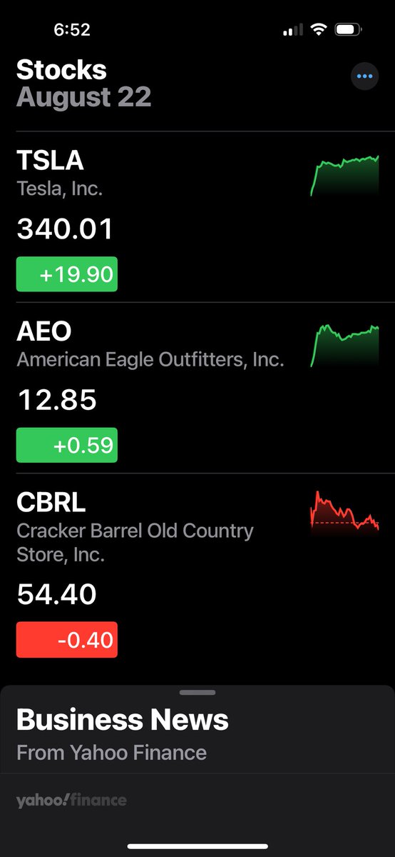 Chief John Minor Ret. (@silverpd01) on Twitter photo On a day in the stockmarket when just about every stock made money….<a href="/CrackerBarrel/">Cracker Barrel</a> is still losing….
This does not bode well…
#CrackerBarrel On a day in the stockmarket when just about every stock made money….<a href="/CrackerBarrel/">Cracker Barrel</a> is still losing….
This does not bode well…
#CrackerBarrel