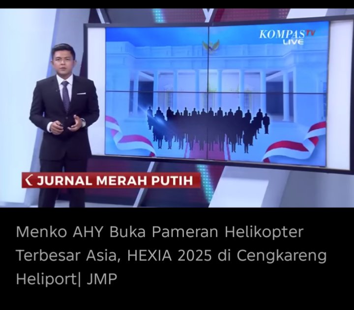 Kok yang meresmikan AHY?? Kok ngga wakilnya..??