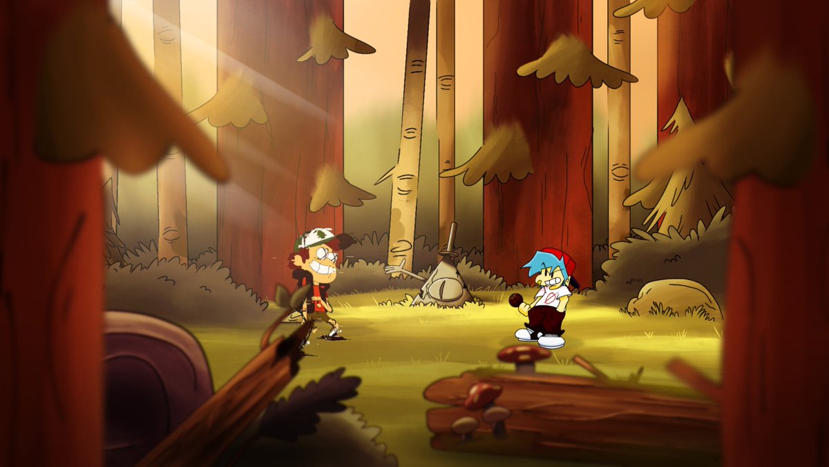 Gravity falls 
#pibby #background #GravityFalls