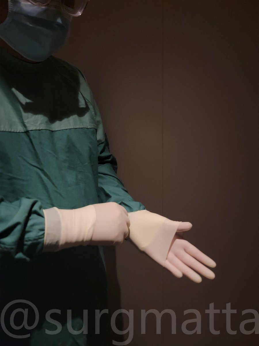 surgmatta's tweet photo. Wear surgical gloves.. https://t.co/cLWl1yPWoj