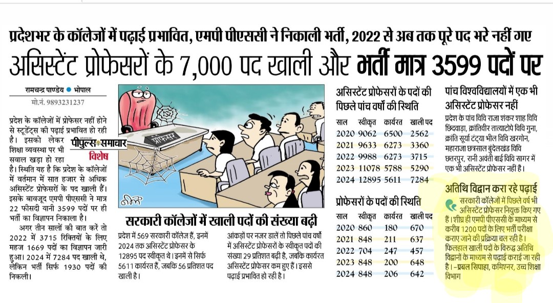 Dr Ashish Pandey (@drashishpandey6) on Twitter photo महोदय <a href="/DrMohanYadav51/">Dr Mohan Yadav</a> ज़ी पठन पाठन के लिए ही तो #अतिथि_विद्वान एवं प्राध्यापक शिक्षक होते है।विद्वान वर्षों से यही करते हुए आ रहें है उन्ही को स्थाई समायोजन किया जाना चाहिए बाक़ी रिक्त पदों में भर्ती किया जाए यही न्यायसंगत होगा.. <a href="/highereduminmp/">Higher Education Department, MP</a> <a href="/rahulreporter4/">राहुल शर्मा । Rahul Sharma</a> <a href="/Indersinghsjp/">इन्दरसिंह परमार</a> महोदय <a href="/DrMohanYadav51/">Dr Mohan Yadav</a> ज़ी पठन पाठन के लिए ही तो #अतिथि_विद्वान एवं प्राध्यापक शिक्षक होते है।विद्वान वर्षों से यही करते हुए आ रहें है उन्ही को स्थाई समायोजन किया जाना चाहिए बाक़ी रिक्त पदों में भर्ती किया जाए यही न्यायसंगत होगा.. <a href="/highereduminmp/">Higher Education Department, MP</a> <a href="/rahulreporter4/">राहुल शर्मा । Rahul Sharma</a> <a href="/Indersinghsjp/">इन्दरसिंह परमार</a>