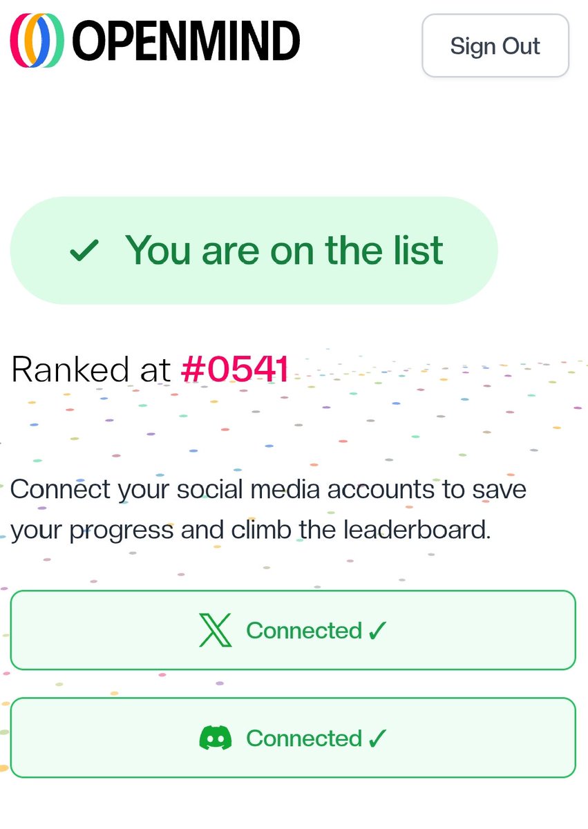 Kismet_vij's tweet photo. Made it on the list rank #541, Who else is grinding for the top? Let’s climb together!  @openmind_agi has so much potential and a bright future ahead

#OpenMind #AIBlockchainRobotics https://t.co/n8EnvHh3V6