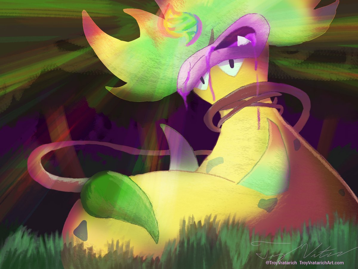 The big plants finally getting some love in #PokemonLegendsZA 
I'm hoping for Mega Kingler next (please...)
#megavictreebel #Pokemon #pokemonfanart #pokemonart