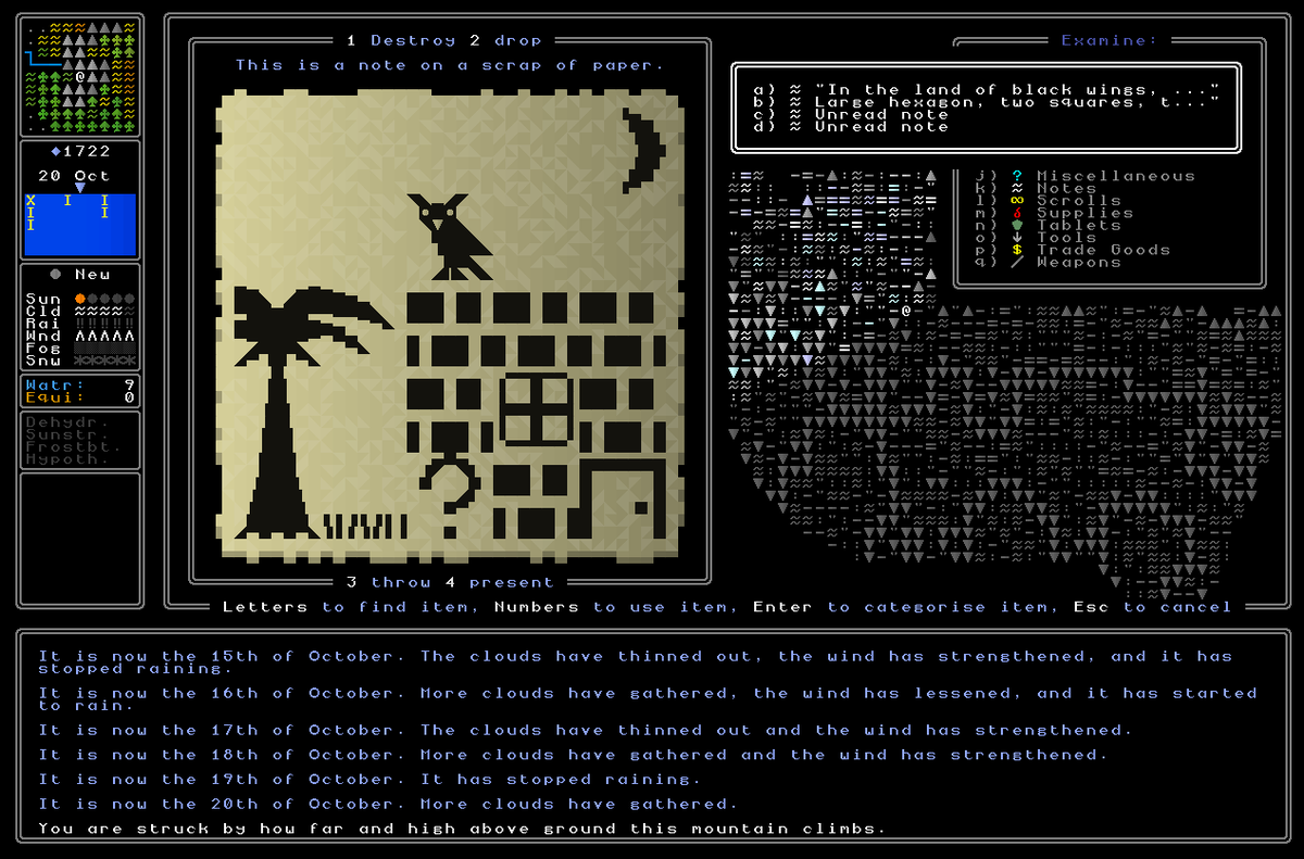 A mysterious note...

#gamedev #indiedev #roguelike #screenshotsaturday