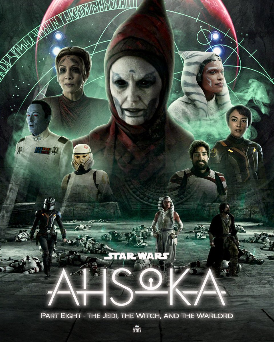 Jason Benullo (@jbdesign512) on Twitter photo In celebration of Ahsoka premiering two years ago today, here are my posters for episodes 5-8 of Season 1!
Which of these episodes was your favorite? Which of my posters is your favorite?
<a href="/rosariodawson/">Rosario Dawson</a>
<a href="/TheRealDLI/">Diana Lee Inosanto</a>
<a href="/EmanEsfandi/">Eman Esfandi</a> In celebration of Ahsoka premiering two years ago today, here are my posters for episodes 5-8 of Season 1!
Which of these episodes was your favorite? Which of my posters is your favorite?
<a href="/rosariodawson/">Rosario Dawson</a>
<a href="/TheRealDLI/">Diana Lee Inosanto</a>
<a href="/EmanEsfandi/">Eman Esfandi</a>