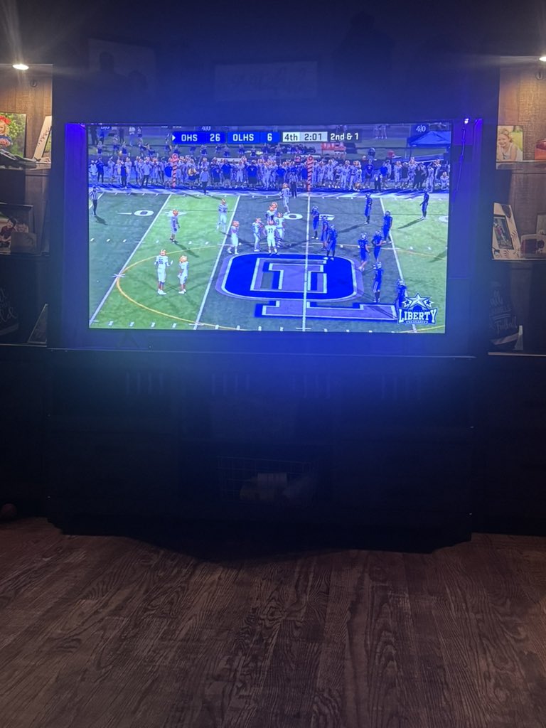 itzbooshie's tweet photo. @CoachZachSmith thoughts on the game tonight? My brother in law is the head coach at the tangy so I’m a little biased ugly game but a solid win shout out menace! https://t.co/jdEOrlS035