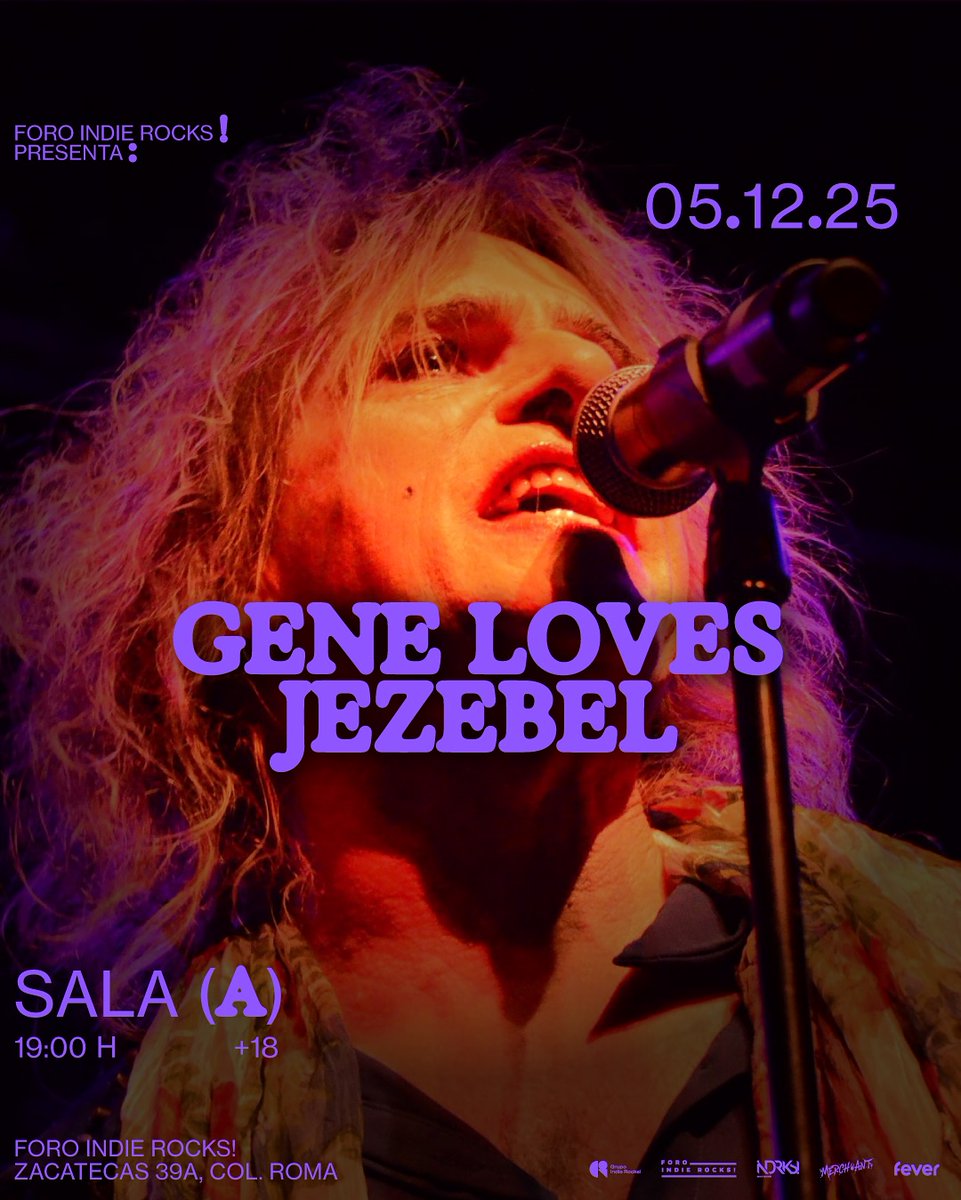 Indie Rocks! (@indierocks) on Twitter photo #ResumenIR Este es el año del post punk. 🖤🦇
Christian Death y Gene Loves Jezebel se presentarán en el <a href="/ForoIndierocks/">Foro Indie Rocks!</a> en México a finales del año.
Encuentra precios y más info aquí: bit.ly/41NuzP1 #ResumenIR Este es el año del post punk. 🖤🦇
Christian Death y Gene Loves Jezebel se presentarán en el <a href="/ForoIndierocks/">Foro Indie Rocks!</a> en México a finales del año.
Encuentra precios y más info aquí: bit.ly/41NuzP1
