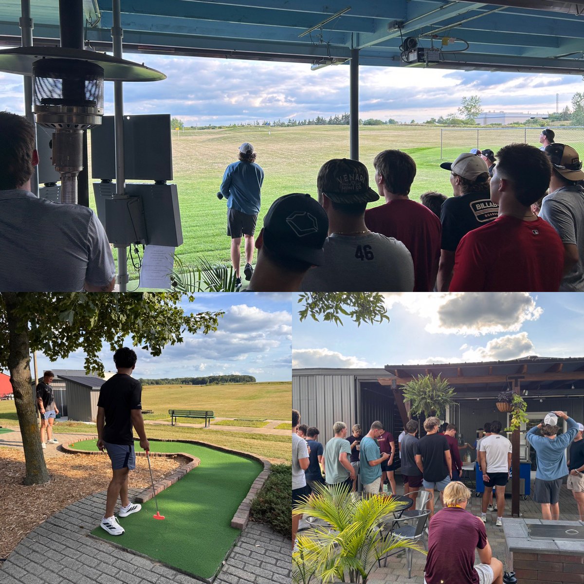 CMUBaseball's tweet image. Report Day! 

First Team Meeting ✅ 
First Team Building Activity ✅ 

Work on the horizon! #FireUpChips 🔥