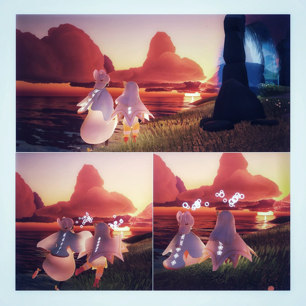 Ilgamiya's tweet photo. Встречаем закат 🌅

#thatskygame #skychildrenofthelight https://t.co/0TUnlReb45