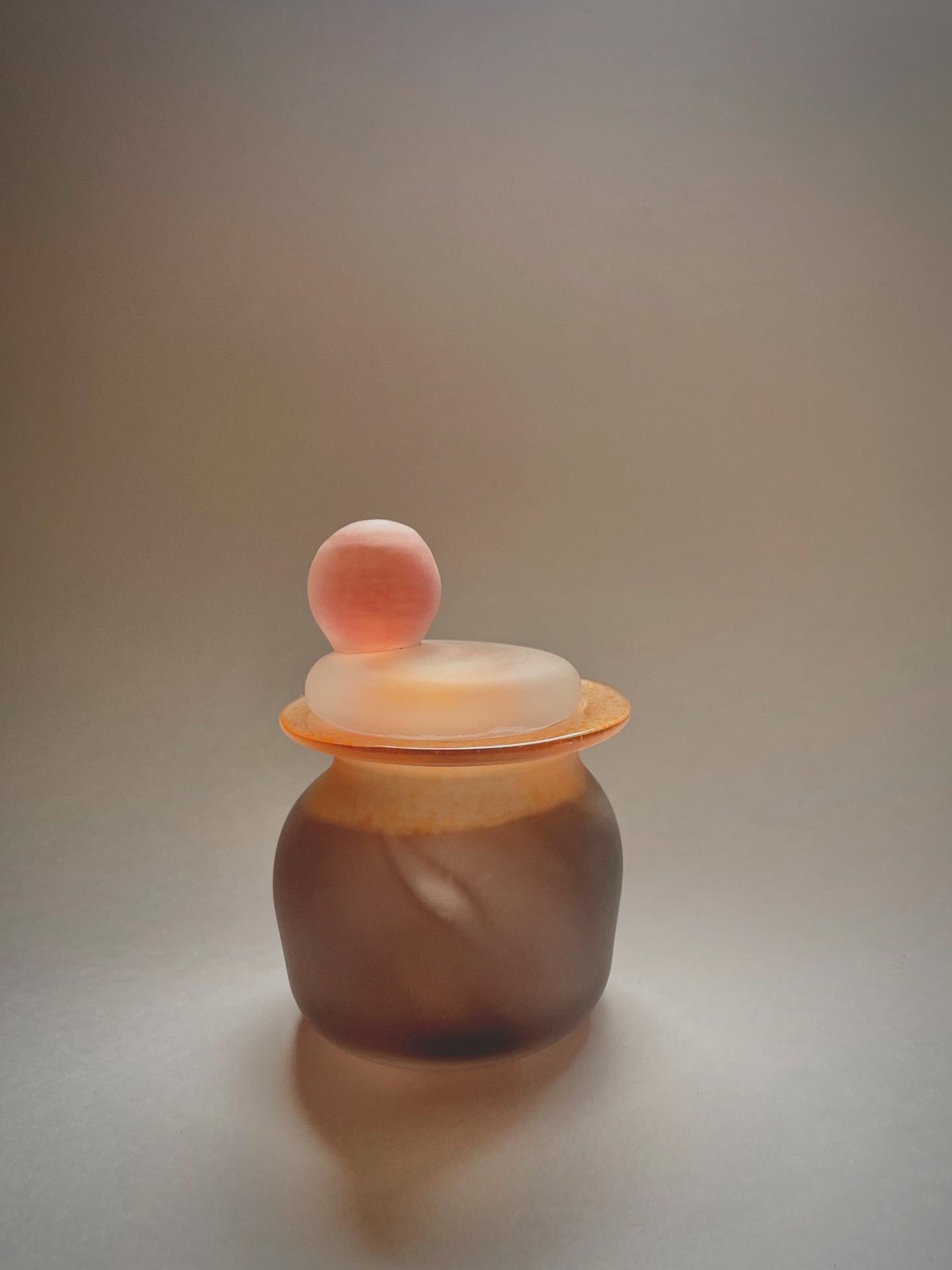 ガラス瓶 「はれの日」 ガラス造形作家『鈴木伊美 Yoshimi Suzuki』 ガラス瓶 「はれの日」 ガラス造形作家『鈴木伊美 Yoshimi Suzuki』