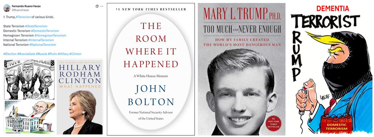 Fernando Ruano Faxas (@ruanofaxas) on Twitter photo <a href="/TheAtlantic/">The Atlantic</a> <a href="/gcaw/">Graeme Wood</a> "no one can say definitively whether today’s #FBI raid is due to #Bolton’s status as critic"?
Even the biggest fool knows what it's about!#Trump is persecuting all his opponents
x.com/RuanoFaxas/sta…
#Brennan #Comey #Clinton #Smith #Mueller #Obama #Biden #Newsom #Powell #Harris <a href="/TheAtlantic/">The Atlantic</a> <a href="/gcaw/">Graeme Wood</a> "no one can say definitively whether today’s #FBI raid is due to #Bolton’s status as critic"?
Even the biggest fool knows what it's about!#Trump is persecuting all his opponents
x.com/RuanoFaxas/sta…
#Brennan #Comey #Clinton #Smith #Mueller #Obama #Biden #Newsom #Powell #Harris