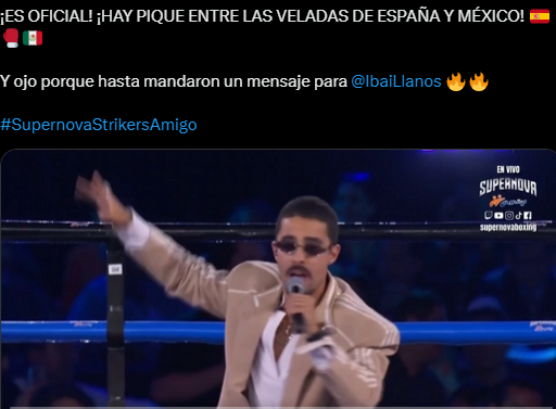 BuguiTv's tweet photo. Se hizo la velada mexicana y sobraron PALOS a españa go https://t.co/AFC12mmFjF ( como todos los viernes 22:30hs) https://t.co/9s1LCDQE6Y