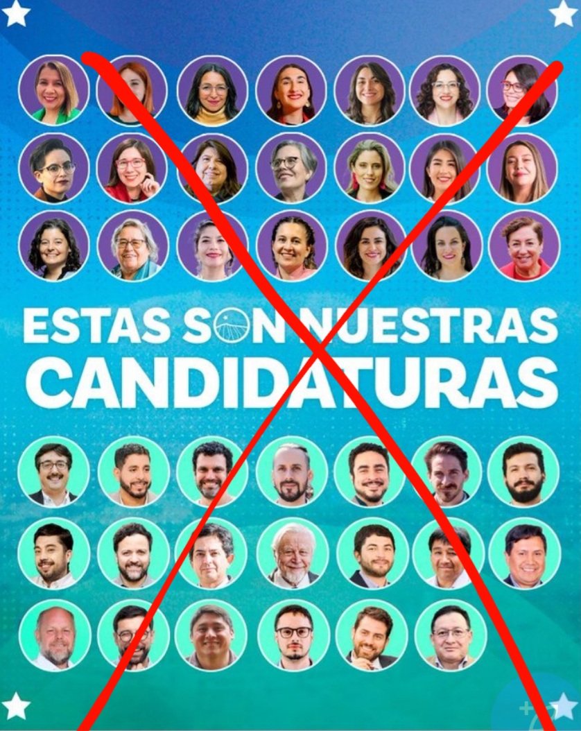 Nachoetherno's tweet photo. Nunca más FA en la política Chilena. https://t.co/6UwdeDQgzK