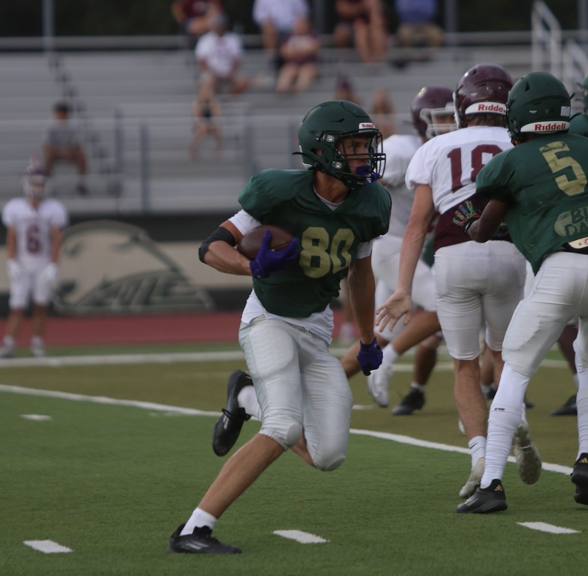 kaceyyraee's tweet image. ‘Tis the ✨season✨ —@ColeCougarFBall &amp;amp; @RGC_VB are starting off the 25-26 year strong! 💚💛🐾 Good luck, Cougars!! #GY6 

More 📸 : …zinsmeyerphotography.zenfoliosite.com/portfolio/rgc-…
