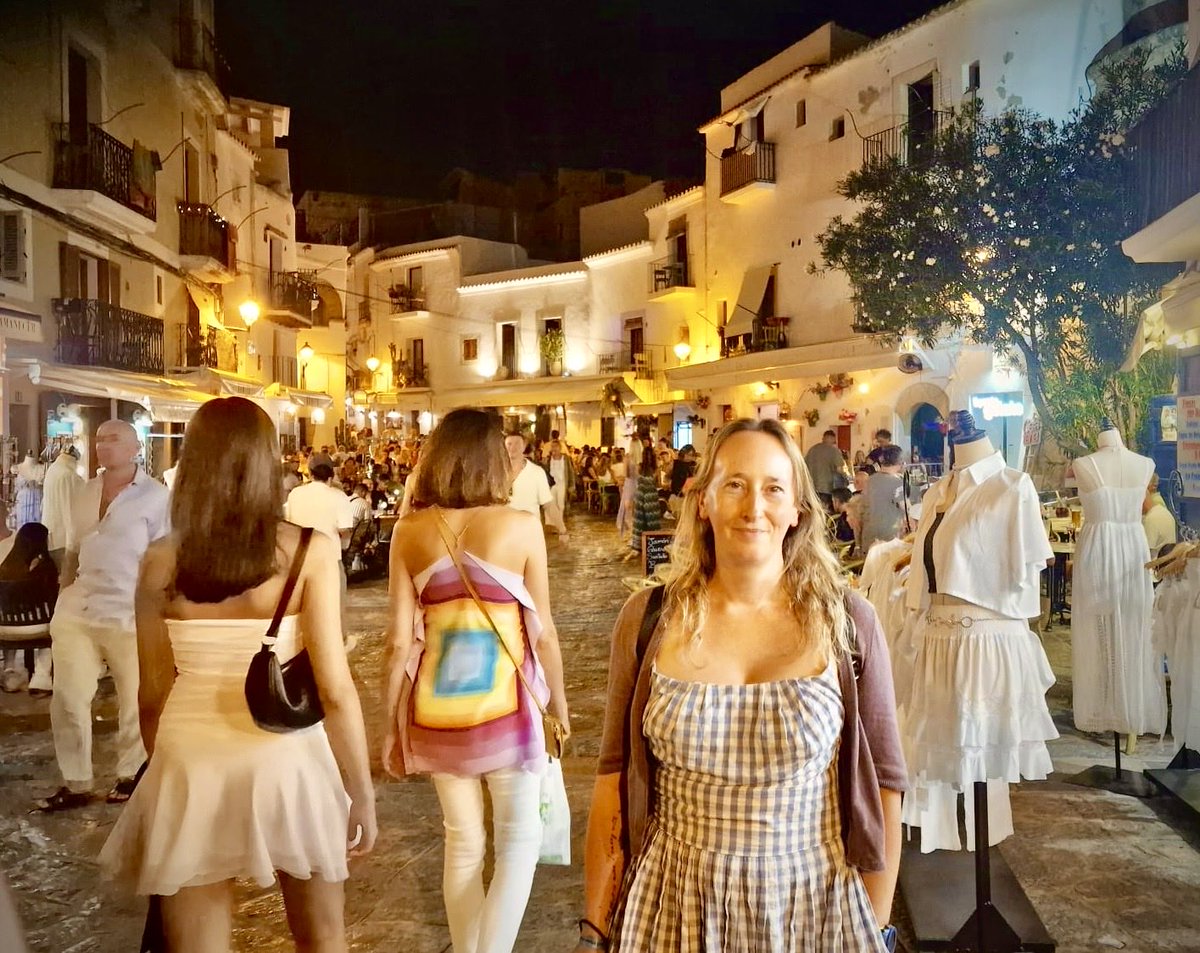 Exploring the old town.