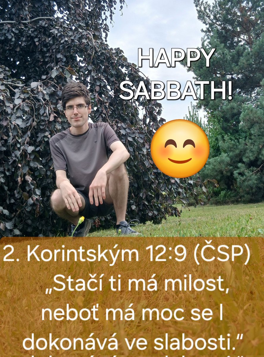 walcda's tweet photo. Přeji všem šťastný Sabbath.❤️
#SDA #CASD #Sabbath #Sobota #HappySabbath #Adventist #Czech #Cesko #YoungAdultFaith #Autism #YoungAutisticFaith #EGW #ASD #Církev #Sabbath #David #Young #Faith #Ellen #Gould #White #Prayers #GodIsLove #Love #IAmAutistic #AutisticLife #Autistic https://t.co/ACAUXafRhs