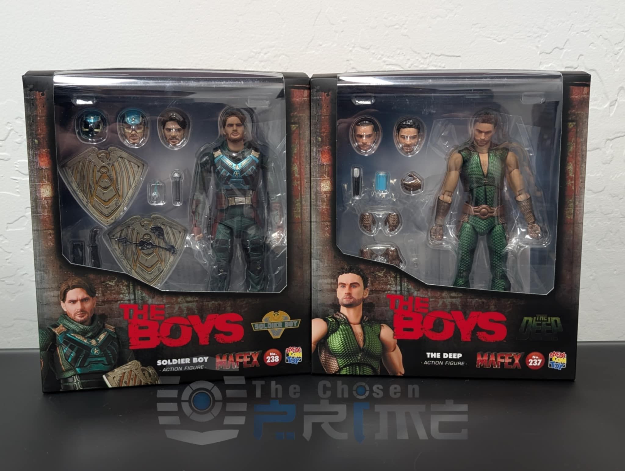 アメコミ MAFEX SOLDIER BOY & THE DEEP set a MEDICOM TOY - MAFEX No.237 MAFEX THE DEEP & SOLDIER BOY 