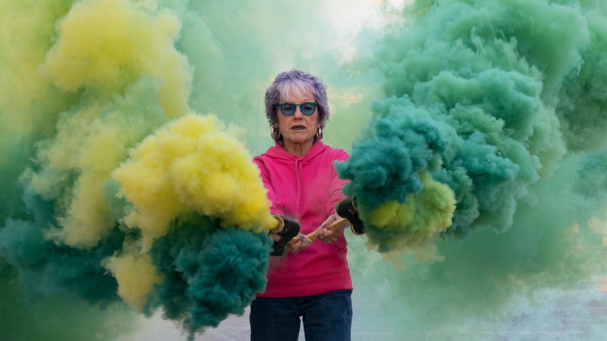 TrueWords3xii's tweet photo. Judy Chicago is an American feminist artist, art educator, and writer known for her large collaborative art installation pieces about birth and creation images, which examine the role of women in history and culture. https://t.co/I8bI8uRYb6