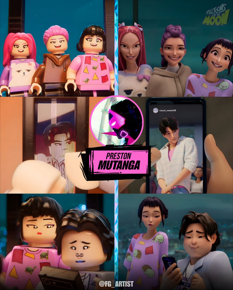 Cartoons On The Moon (@cartoonsotmoon) on Twitter photo El joven Preston Mutanga (<a href="/FG_Artist/">LegoMe_TheOG</a> ) volvió a recrear una escena de Kpop Demon Hunters en LEGO:
Esta vez, de más duración y mostrando un nivel artístico impresionante para alguien de tan solo 16 años. El joven Preston Mutanga (<a href="/FG_Artist/">LegoMe_TheOG</a> ) volvió a recrear una escena de Kpop Demon Hunters en LEGO:
Esta vez, de más duración y mostrando un nivel artístico impresionante para alguien de tan solo 16 años.