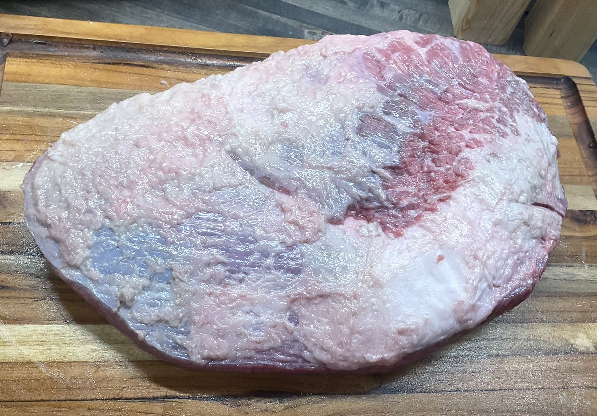 Crappie-doc 🐟🎣 (@crappiedoc) on Twitter photo Mildly aggressive trim on this packer brisket. Doing with post oak on the offset. Putting <a href="/DadsSeasonings/">Dad’s Seasonings</a> Ultimate Steak to the test. This may take a while! Mildly aggressive trim on this packer brisket. Doing with post oak on the offset. Putting <a href="/DadsSeasonings/">Dad’s Seasonings</a> Ultimate Steak to the test. This may take a while!